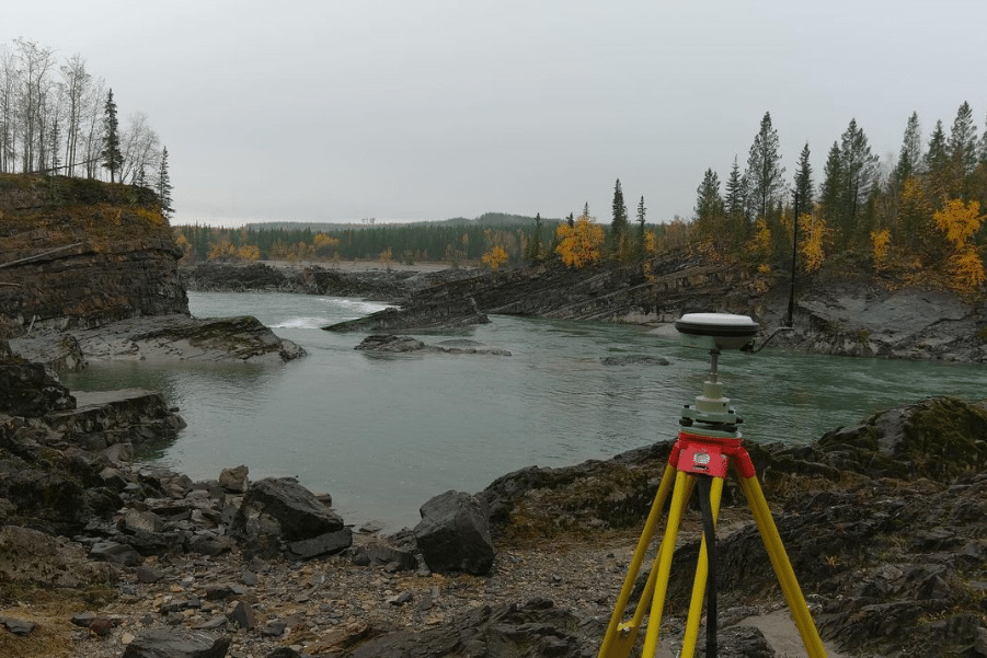 bathymetry and photogrammetry survey near whirlpool canyon in skooks landing british columbia